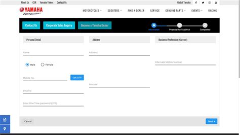 yamaha dealer portal.